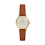 Fossil Women's Gilmore Three-Hand Brown Leather Watch - ES5423