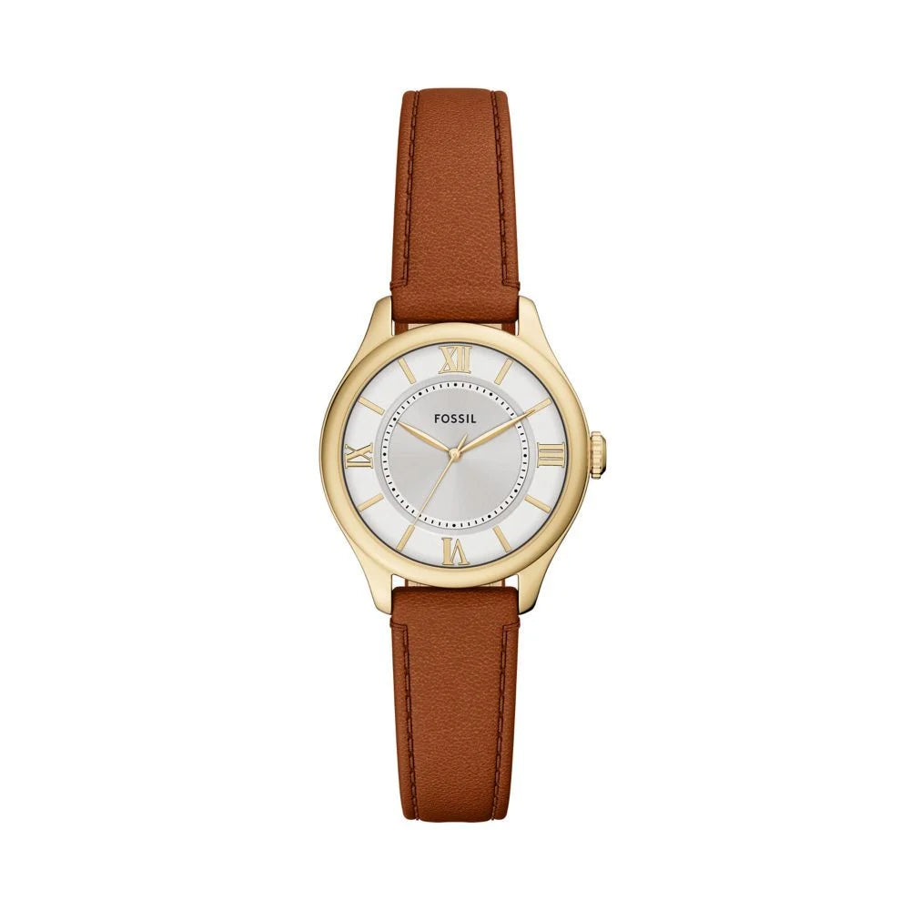 Fossil Women's Gilmore Three-Hand Brown Leather Watch - ES5423