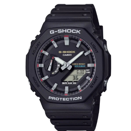 Casio G-Shock Mens 200m Carbon Core - GA-2100RL-1ADR