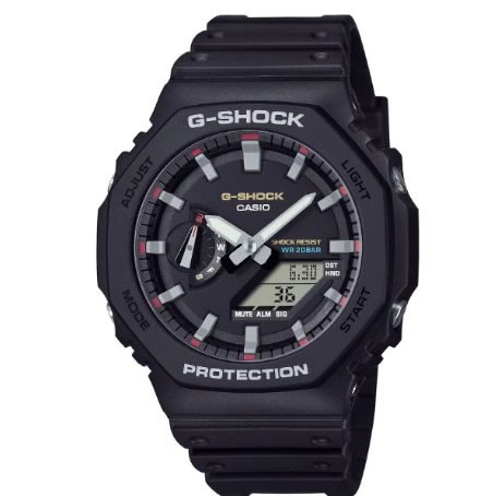 Casio G-Shock Mens 200m Carbon Core - GA-2100RL-1ADR