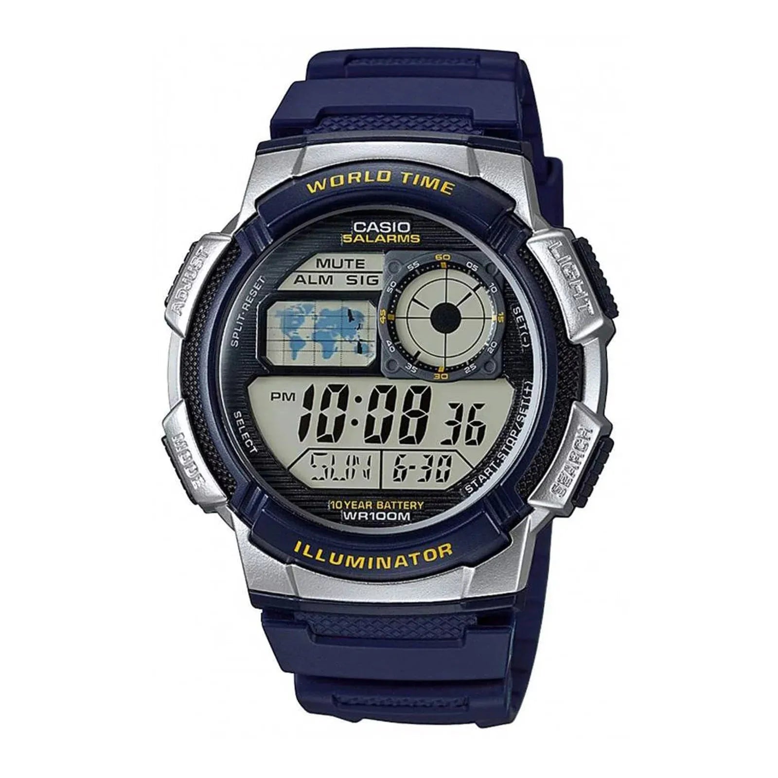 CASIO STANDARD COLLECTION MENS 100M -AE-1000W-2AVDF