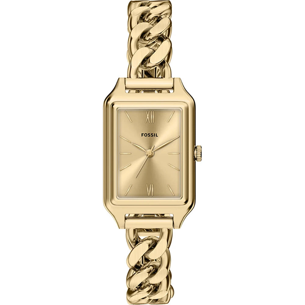 Fossil Raquel Three-Hand Gold-Tone Stainless Steel Watch - ES5478
