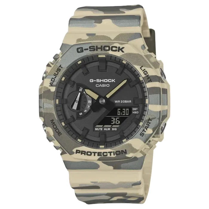 Casio G-Shock Mens 200m Carbon Core - GA-2100CM-5ADR
