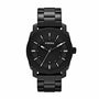 Fossil Men's Machine Black Round Stainless Steel Watch - FS4775
