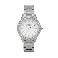 Fossil Women's Jesse Silver/Steel Round Stainless Steel Watch - ES2362