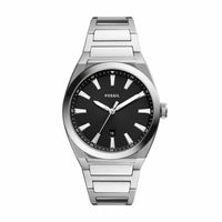 Fossil Men's Everett Three-Hand Date Stainless Steel Watch - FS5821