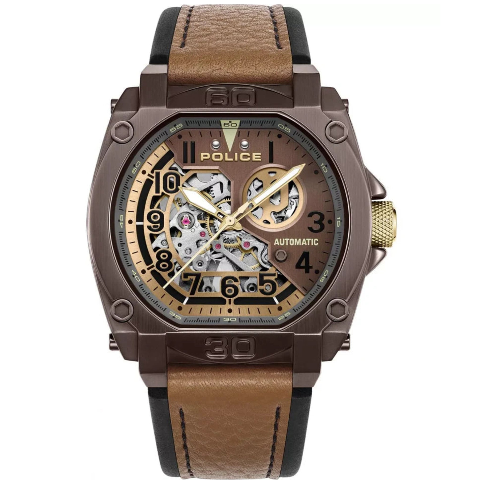 Police Norwood Skeleton Automatic 40th Anniversary Edition watch – PEWGE0040002