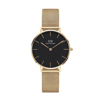 Daniel Wellington Petite Evergold Black 32mm