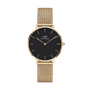 Daniel Wellington Petite Evergold Black 32mm