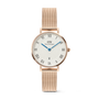 Daniel Wellington Petite Roman Numerals Date Rose Gold