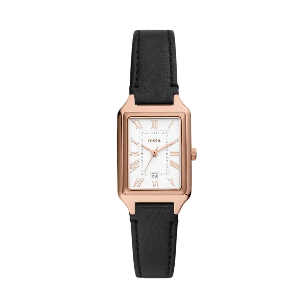 Fossil Women's Raquel Three-Hand Date, Rose Gold-Tone Stainless Steel Watch - ES5310