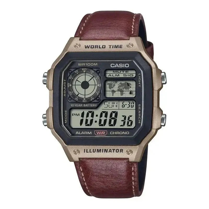 Casio Digital Multifunction World Timer AE-1200WHL-5AVDF