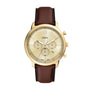 Fossil Men's Neutra Chronograph, Gold-Tone Stainless Steel Watch - FS6113