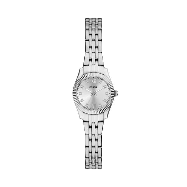 Fossil Scarlette Mini Three-Hand Stainless Steel Watch ES5475