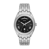 Fossil Men's Campbell Three-Hand Day-Date Stainless Steel Watch - FS6139