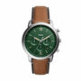 Fossil Men's Neutra Chronograph Tan Eco Leather Watch - FS5963
