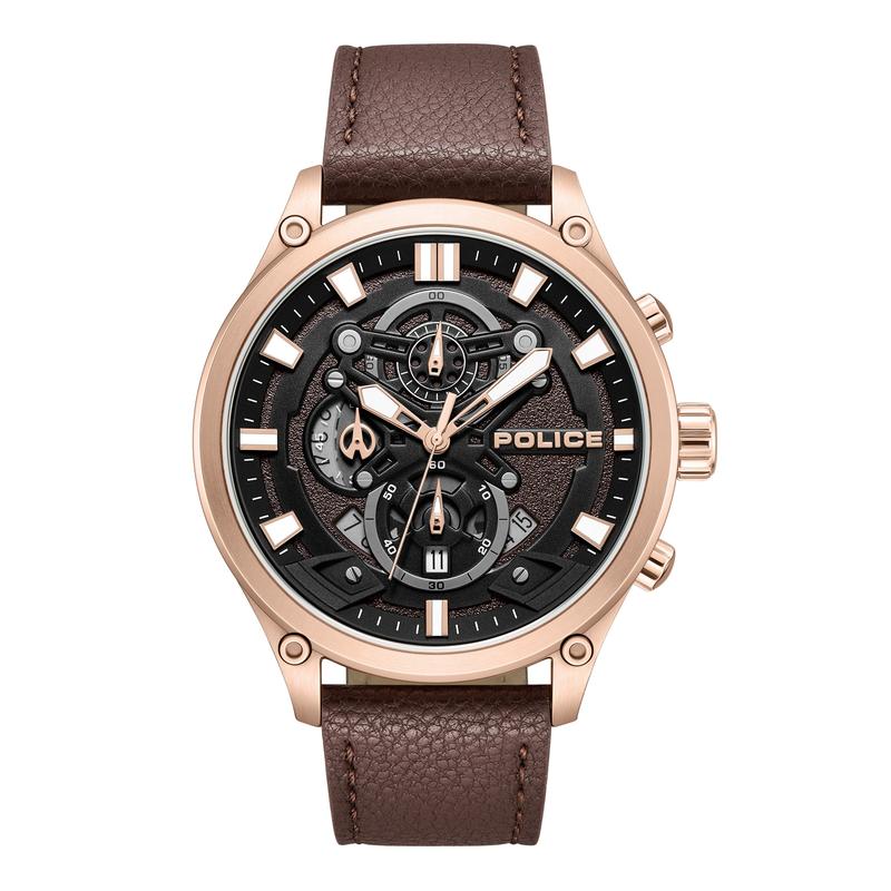 Police Wadden IP Rose Gold Wach PEWGC0054204