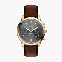 Fossil Men's Neutra Chronograph, Gold-Tone Stainless Steel Watch - FS6162