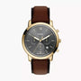 Fossil Men's Neutra Chronograph, Gold-Tone Stainless Steel Watch - FS6162