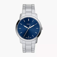Fossil Men's Minimalist 3 Hand Stainless Steel Watch - FS6180