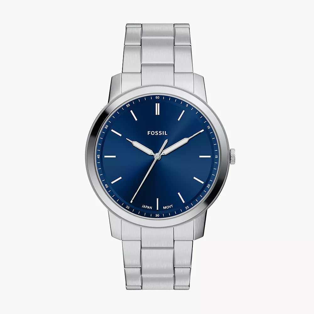 Fossil Men's Minimalist 3 Hand Stainless Steel Watch - FS6180