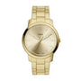 Fossil Men's Minimalist 3 Hand Gold Stainless Steel Watch - FS6181