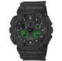 Casio G-Shock Mens 200m Standard - GA-100BEG-1ADR