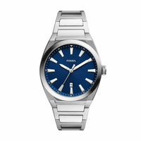 Fossil Men's Everett Three-Hand Date Stainless Steel Watch - FS5822