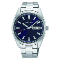 Seiko Neo Classic Blue Dial Stainless Steel Men’s Watch SUR341P1