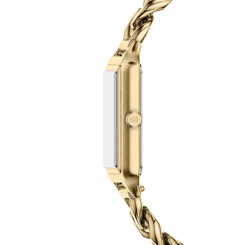 Fossil Raquel Three-Hand Gold-Tone Stainless Steel Watch - ES5478