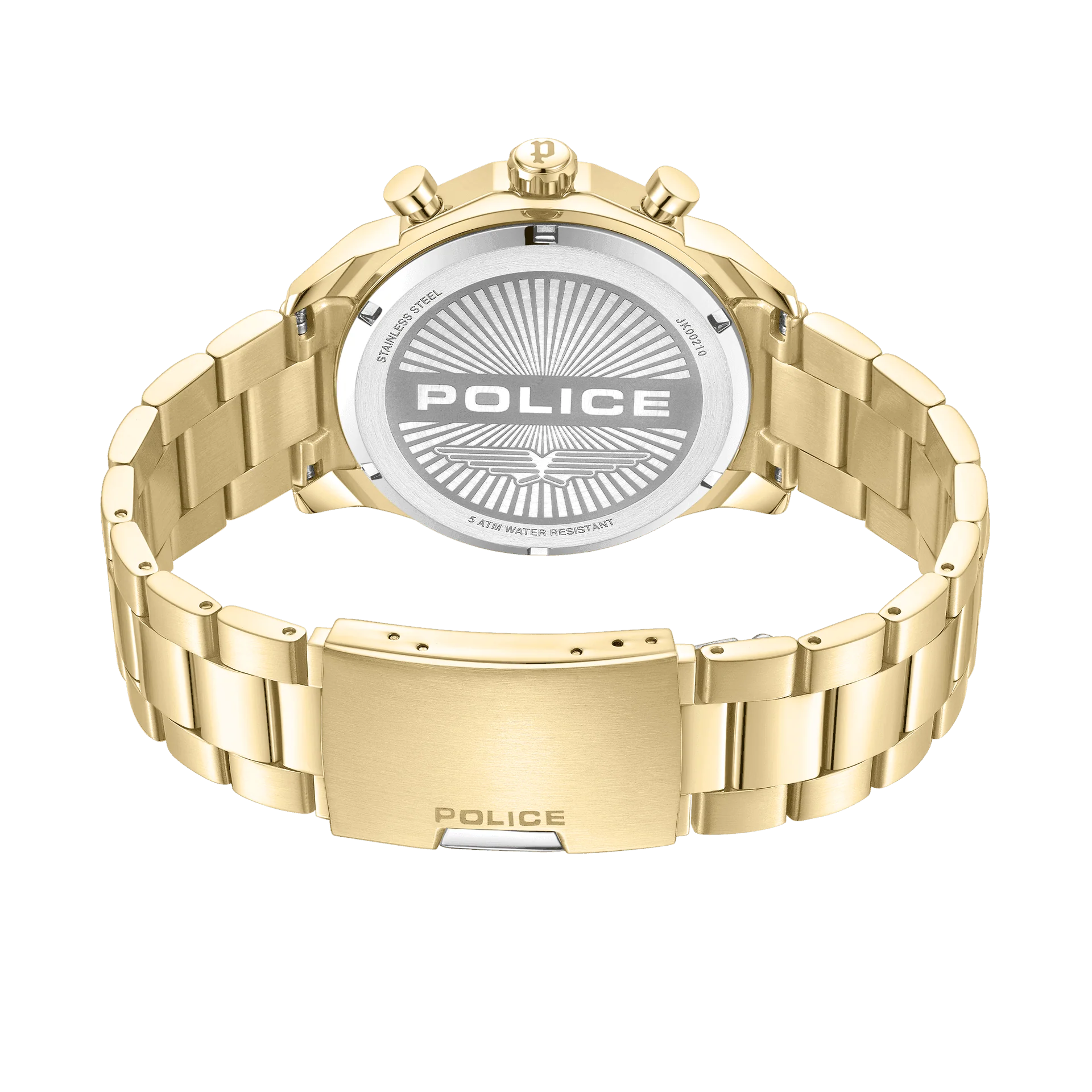 POLICE Rangy Day-Date Golden / Black PEWJK0021005