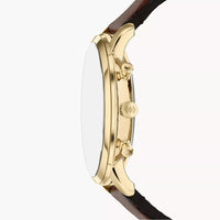 Fossil Men's Neutra Chronograph, Gold-Tone Stainless Steel Watch - FS6162