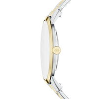 Fossil Men's Minimalist 3 Hand Two-Tone Stainless Steel Watch - FS6182