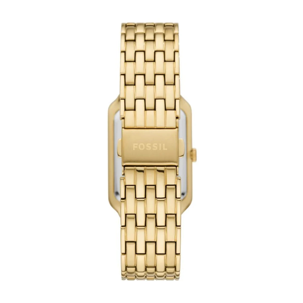 Fossil Women's Raquel Three-Hand Date, Gold-Tone Stainless Steel Watch - ES5304