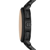 Fossil Men's Machine Chronograph, Black Stainless Steel Watch - FS6097