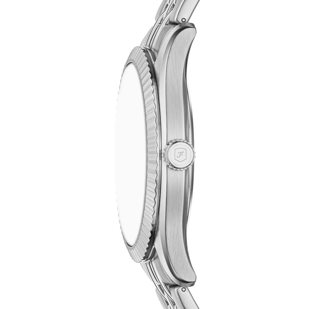 Fossil Men's Campbell Three-Hand Day-Date Stainless Steel Watch - FS6139
