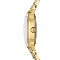 Fossil Women's Harlow Three-Hand, Gold-Tone Stainless Steel Watch - ES5361