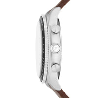 Fossil Sport Tourer Chronograph Brown LiteHide™ Leather Watch - FS6042