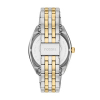 Fossil Men's Campbell Three-Hand Day-Date Two-Tone Stainless Steel Watch - FS6141