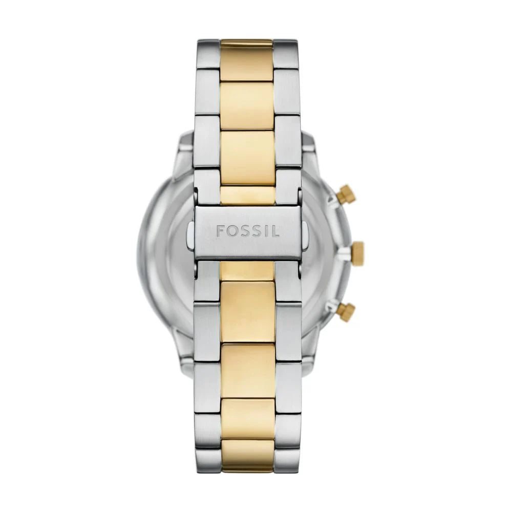 Fossil Men's Neutra Chronograph, Two-Tone Stainless Steel Watch - FS6112