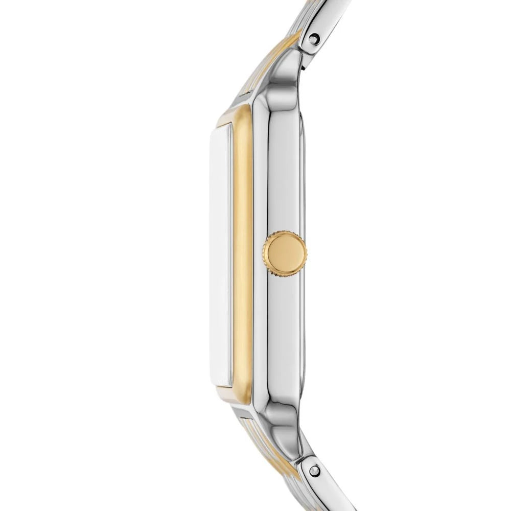 Fossil Women's Raquel Three-Hand Date, Two-Tone Stainless Steel Watch - ES5305