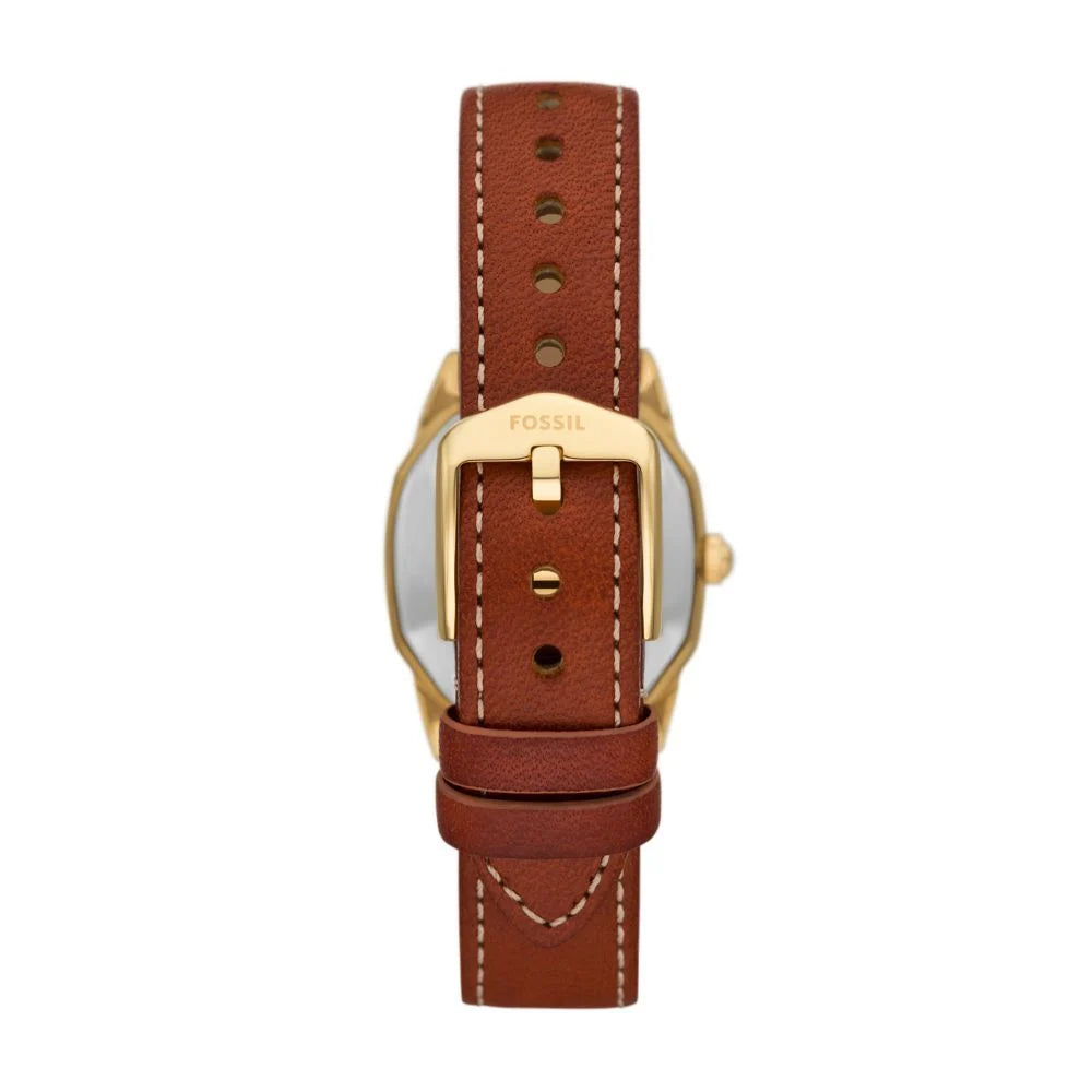 Fossil Women's Harlow Three-Hand, Gold-Tone Stainless Steel Watch - ES5364