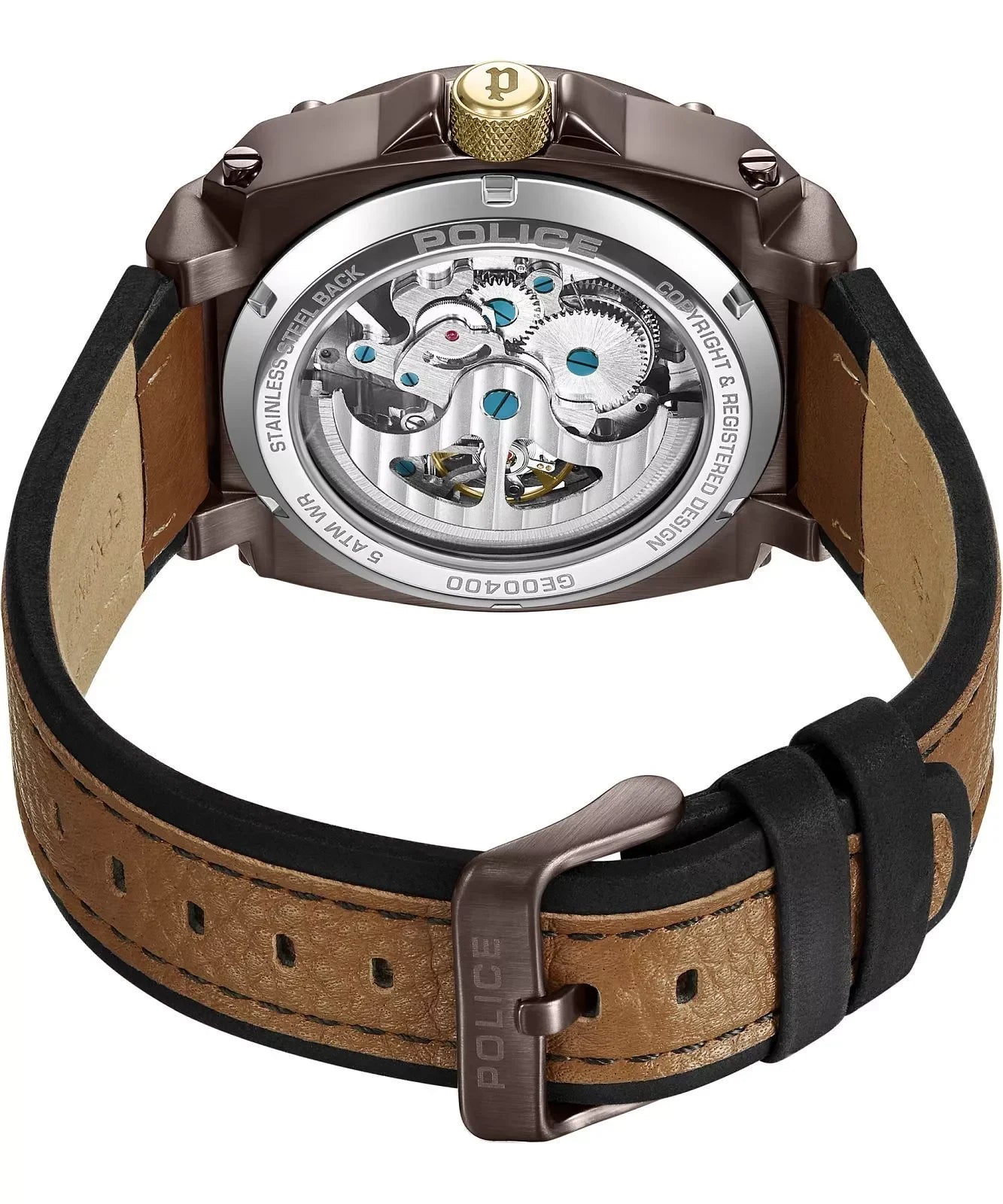 Police Norwood Skeleton Automatic 40th Anniversary Edition watch – PEWGE0040002