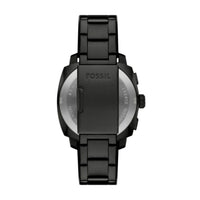 Fossil Men's Machine Chronograph, Black Stainless Steel Watch - FS6097