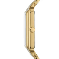 Fossil Women's Raquel Three-Hand Date, Gold-Tone Stainless Steel Watch - ES5304