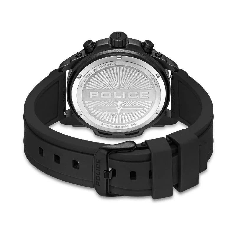Police Clout Orb Watch  - Interchangeable Silicone Bands PEWGO00777X1