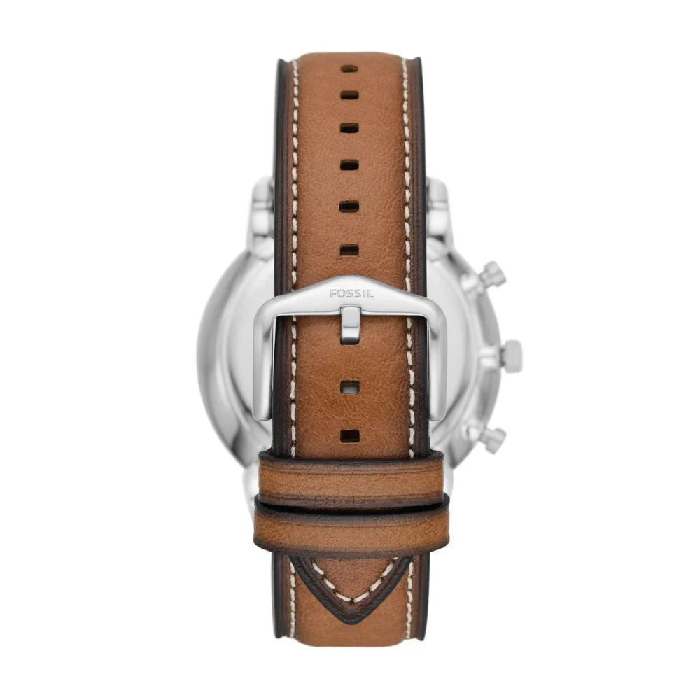 Fossil Men's Neutra Chronograph Tan Eco Leather Watch - FS5963