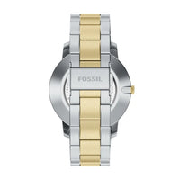 Fossil Men's Minimalist 3 Hand Two-Tone Stainless Steel Watch - FS6182