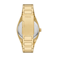 Fossil Men's Everett Three-Hand Date Gold-Tone Stainless Steel Watch - FS5965