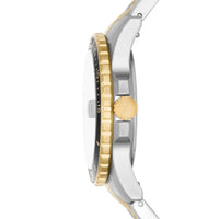 Fossil Blue Three-Hand Date Two-Tone Stainless Steel Watch - FS5951